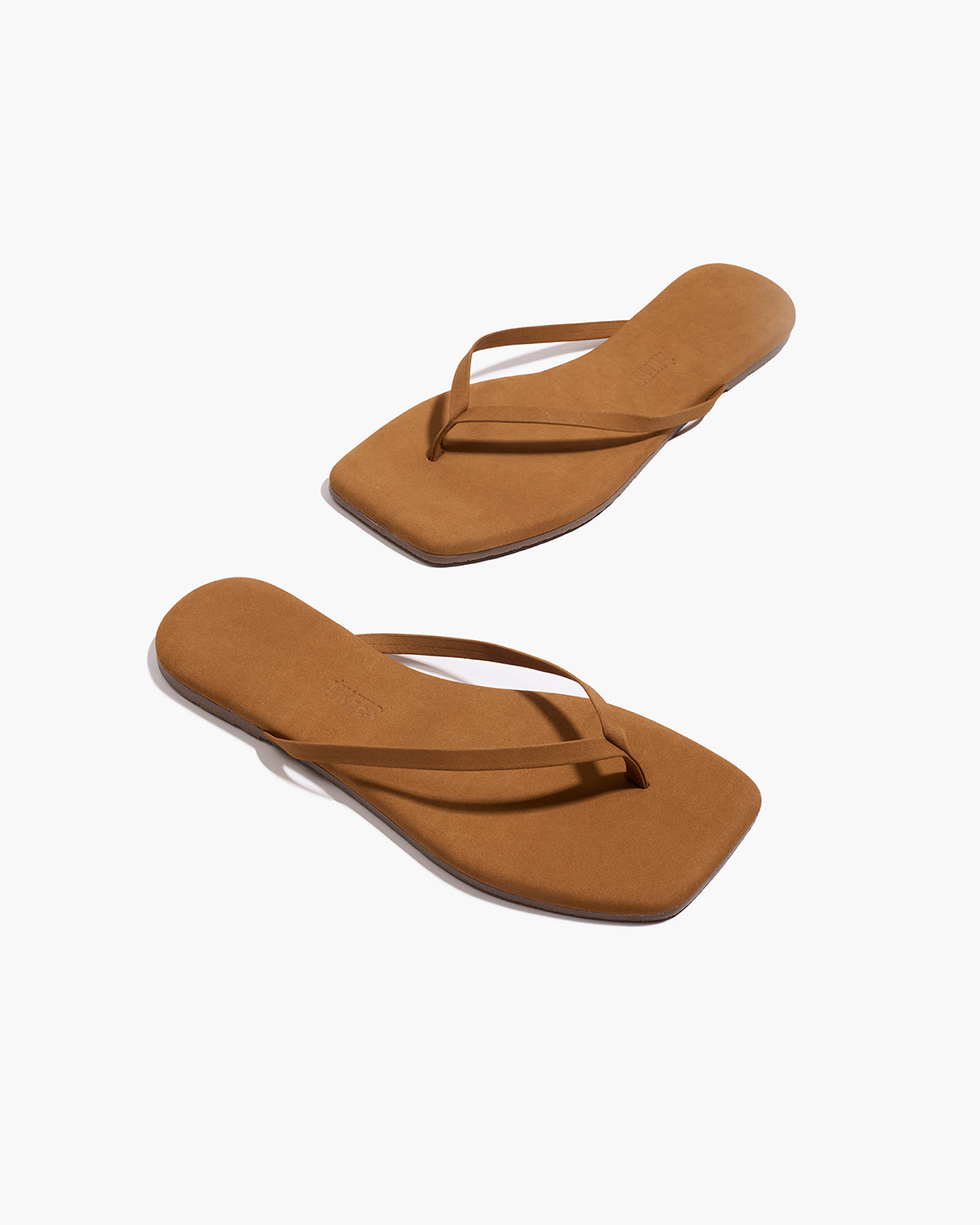 White Smoke כפכפי אצבע לנשים Square Toe Lily Suede TKEES