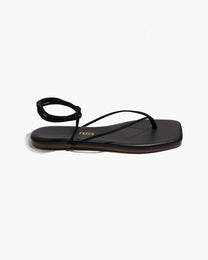 White Smoke סנדלי אצבע לנשים Square Toe Lilu TKEES