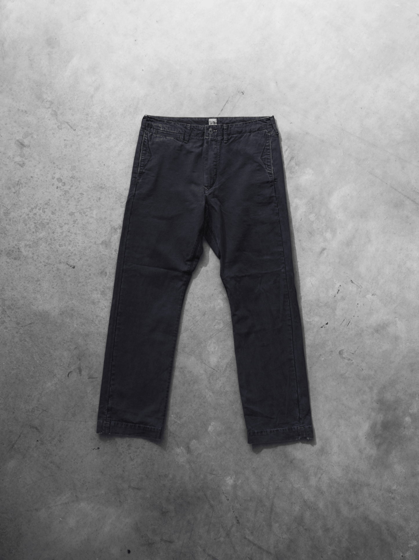 Dark Gray מכנסיים ארוכים לגברים Chino Canvas MINUS 1