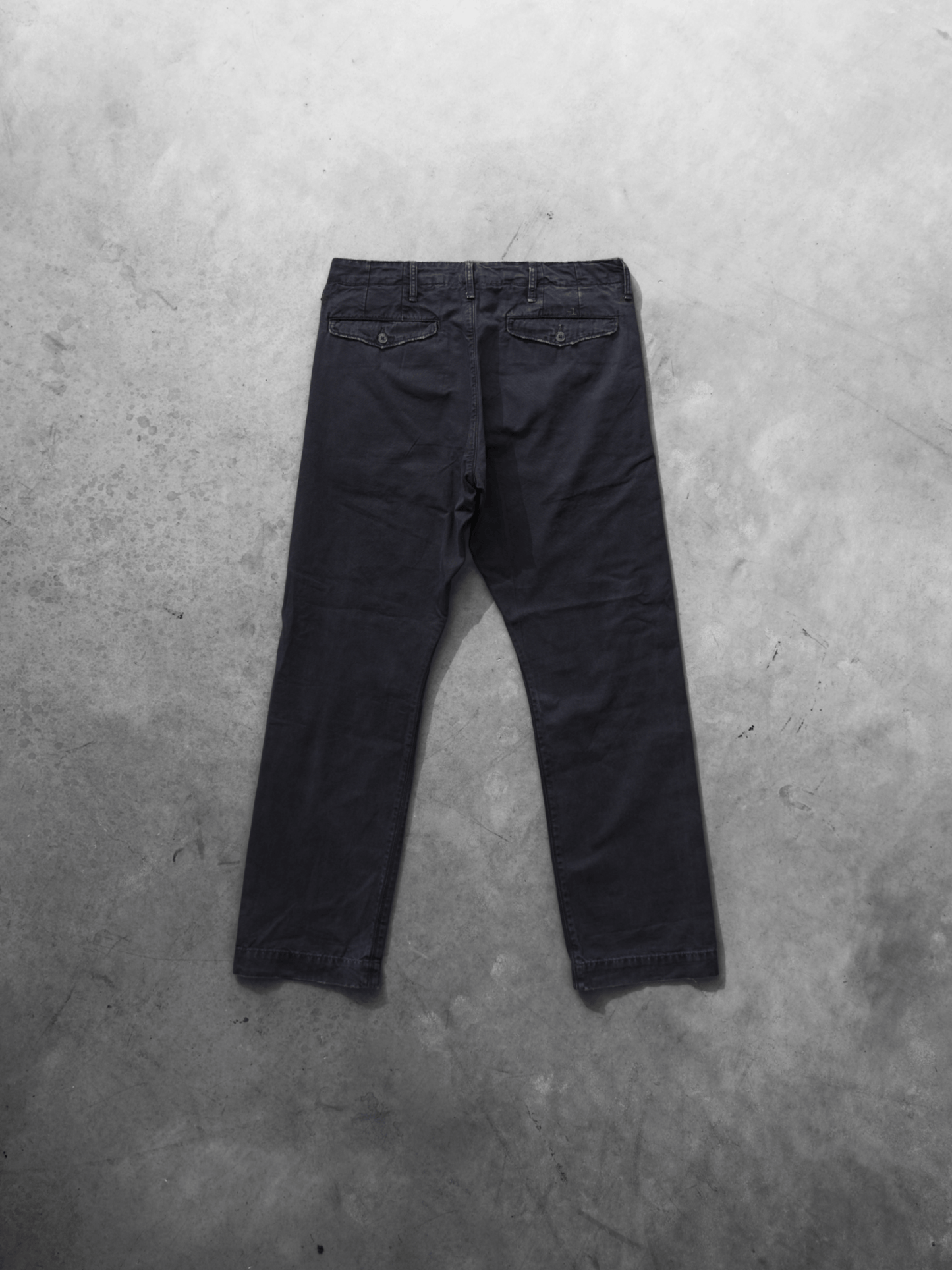 Dark Gray מכנסיים ארוכים לגברים Chino Canvas MINUS 1