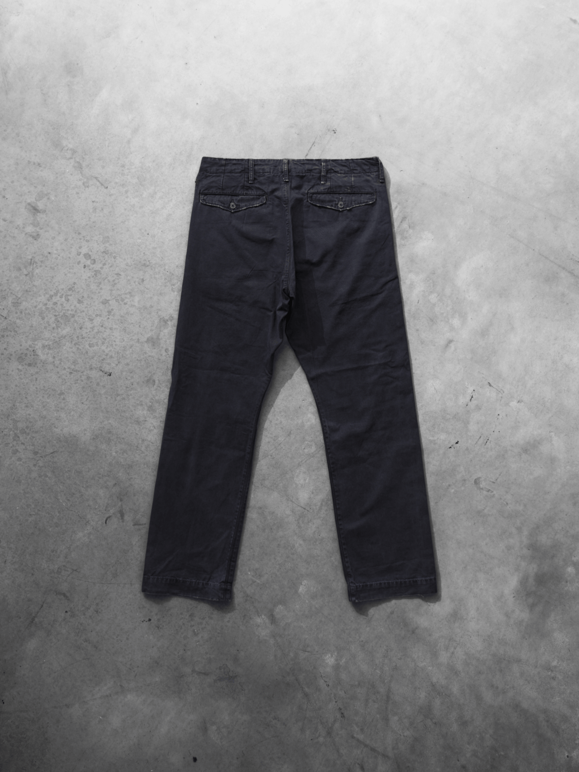 Dark Gray מכנסיים ארוכים לגברים Chino Canvas MINUS 1