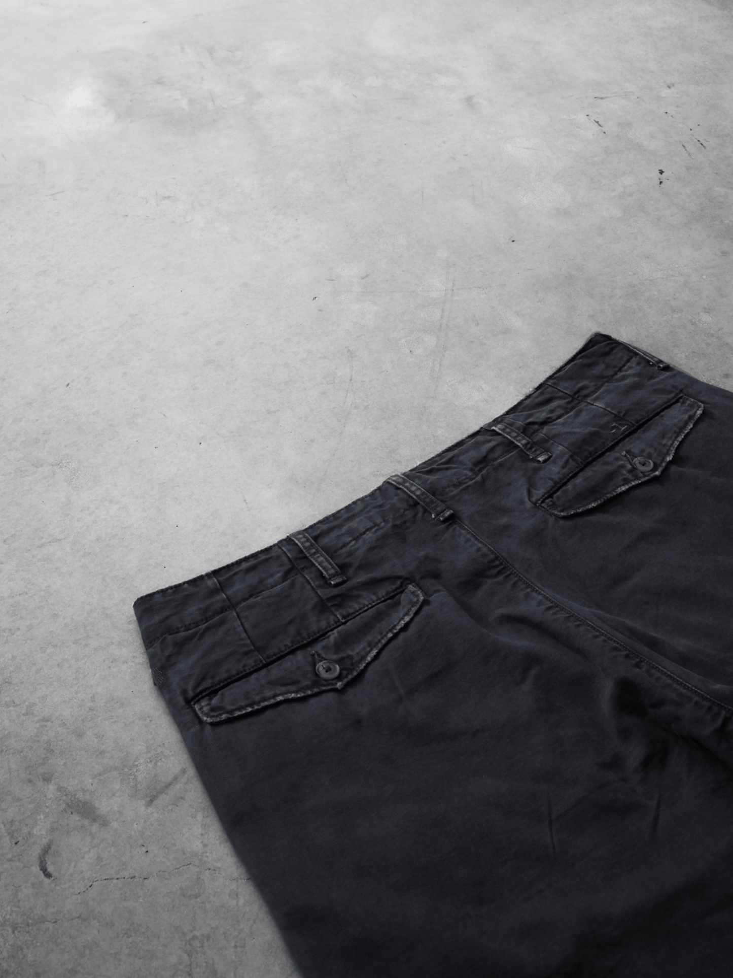 Dark Slate Gray מכנסיים ארוכים לגברים Chino Canvas MINUS 1