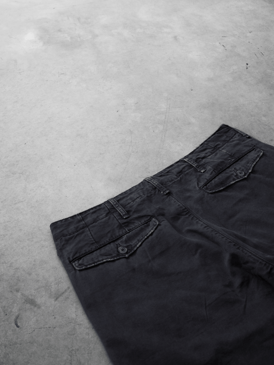 Dark Slate Gray מכנסיים ארוכים לגברים Chino Canvas MINUS 1