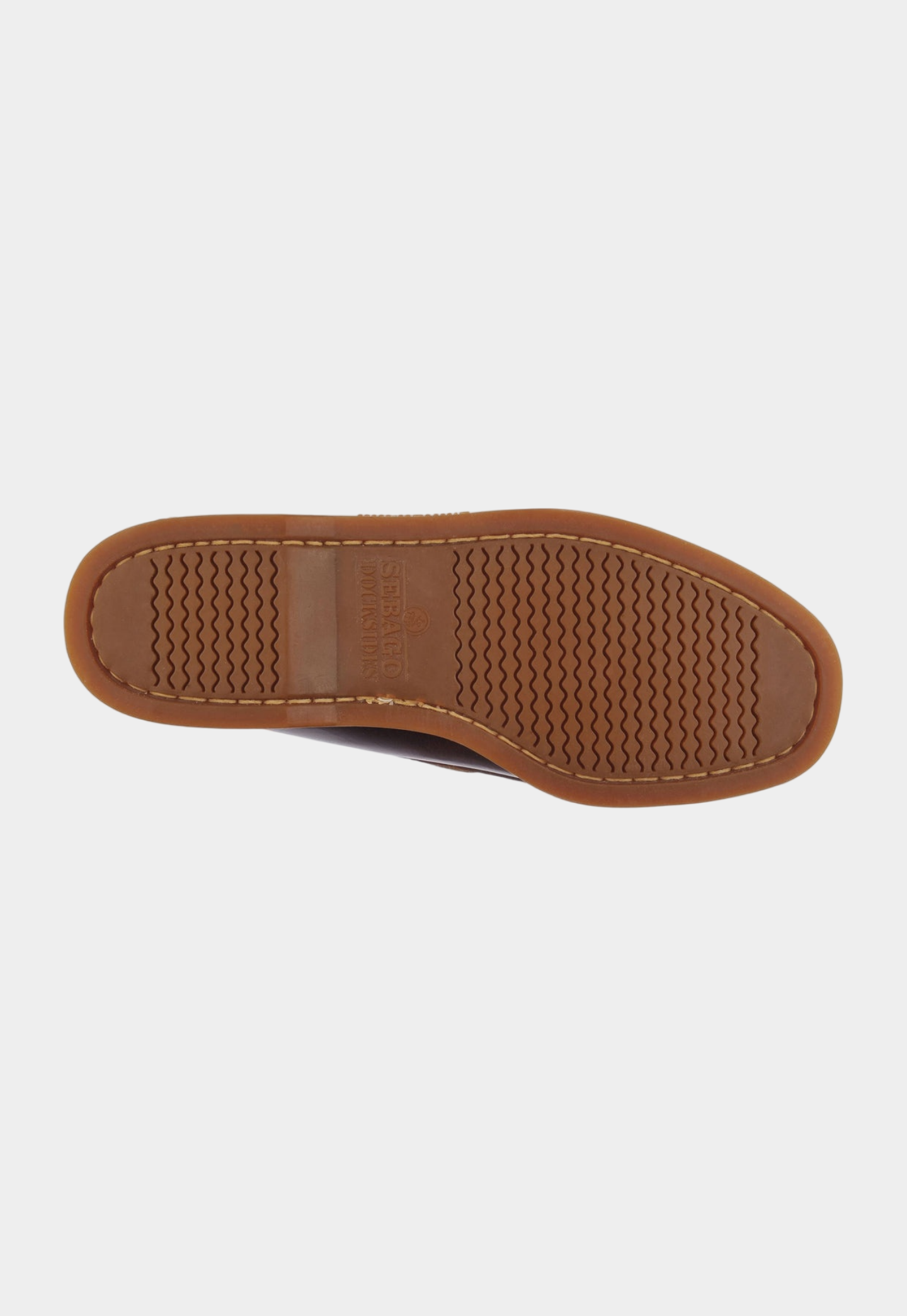 Saddle Brown מוקסינים לגברים Docksides Portland Waxed SEBAGO