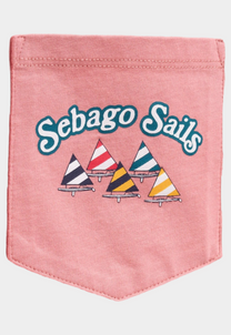 Light Pink טי שירט לגברים Sebagosails SEBAGO