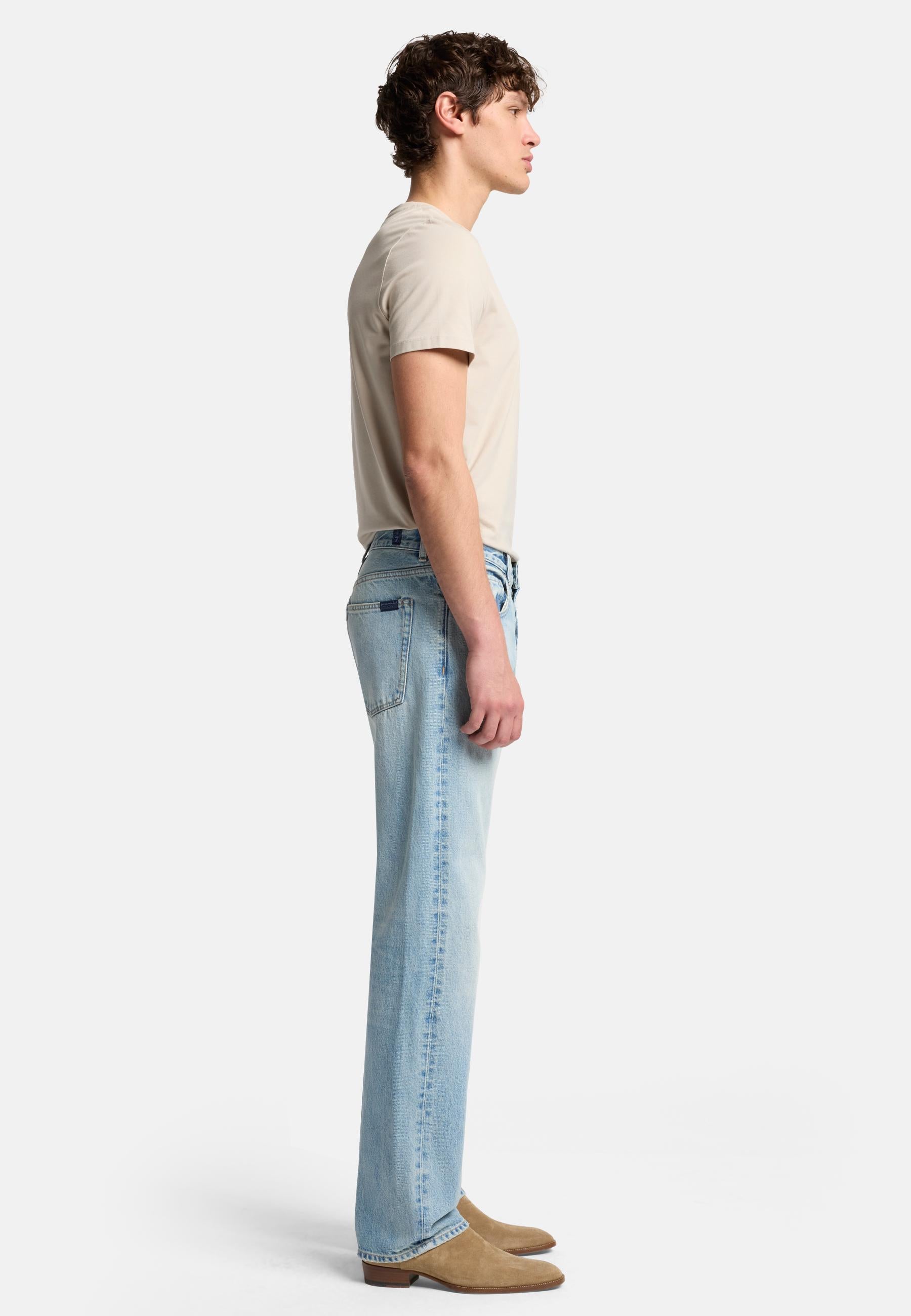 White Smoke ג׳ינס ארוך לגברים Modern – Straight Leg SEVEN FOR ALL MANKIND