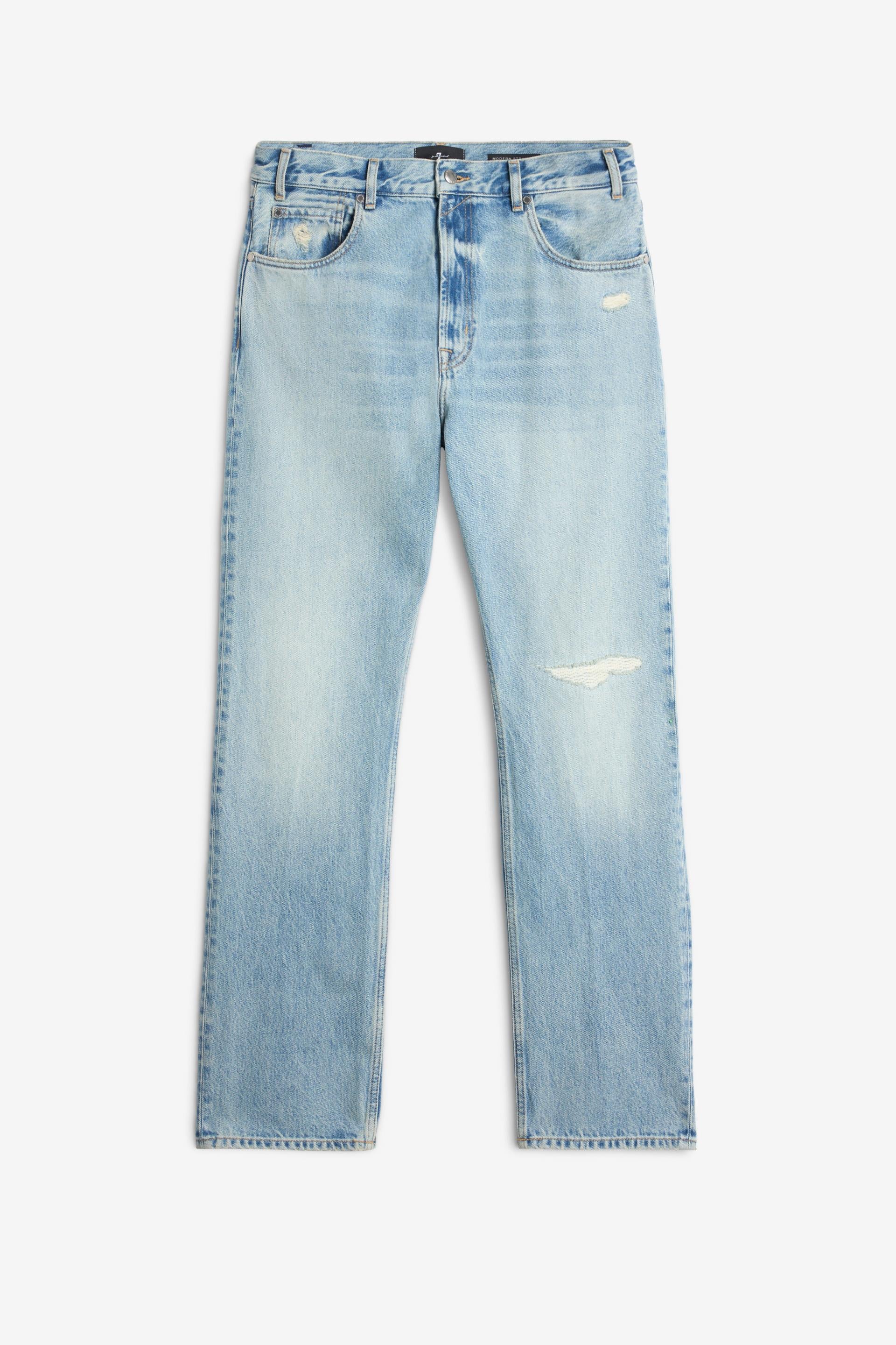 White Smoke ג׳ינס ארוך לגברים Modern – Straight Leg SEVEN FOR ALL MANKIND