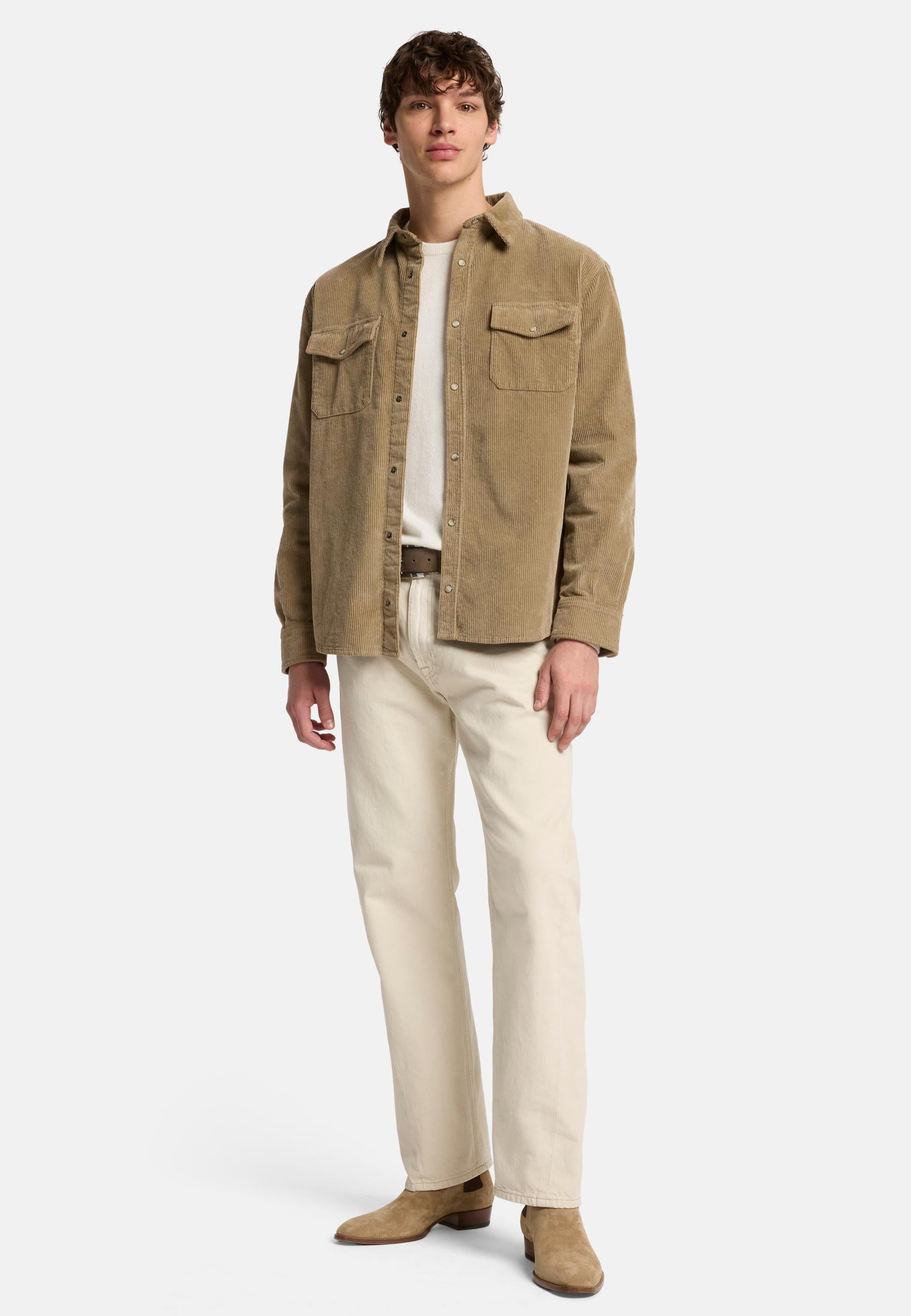 White Smoke ג׳ינס ארוך לגברים Modern – Straight Leg SEVEN FOR ALL MANKIND