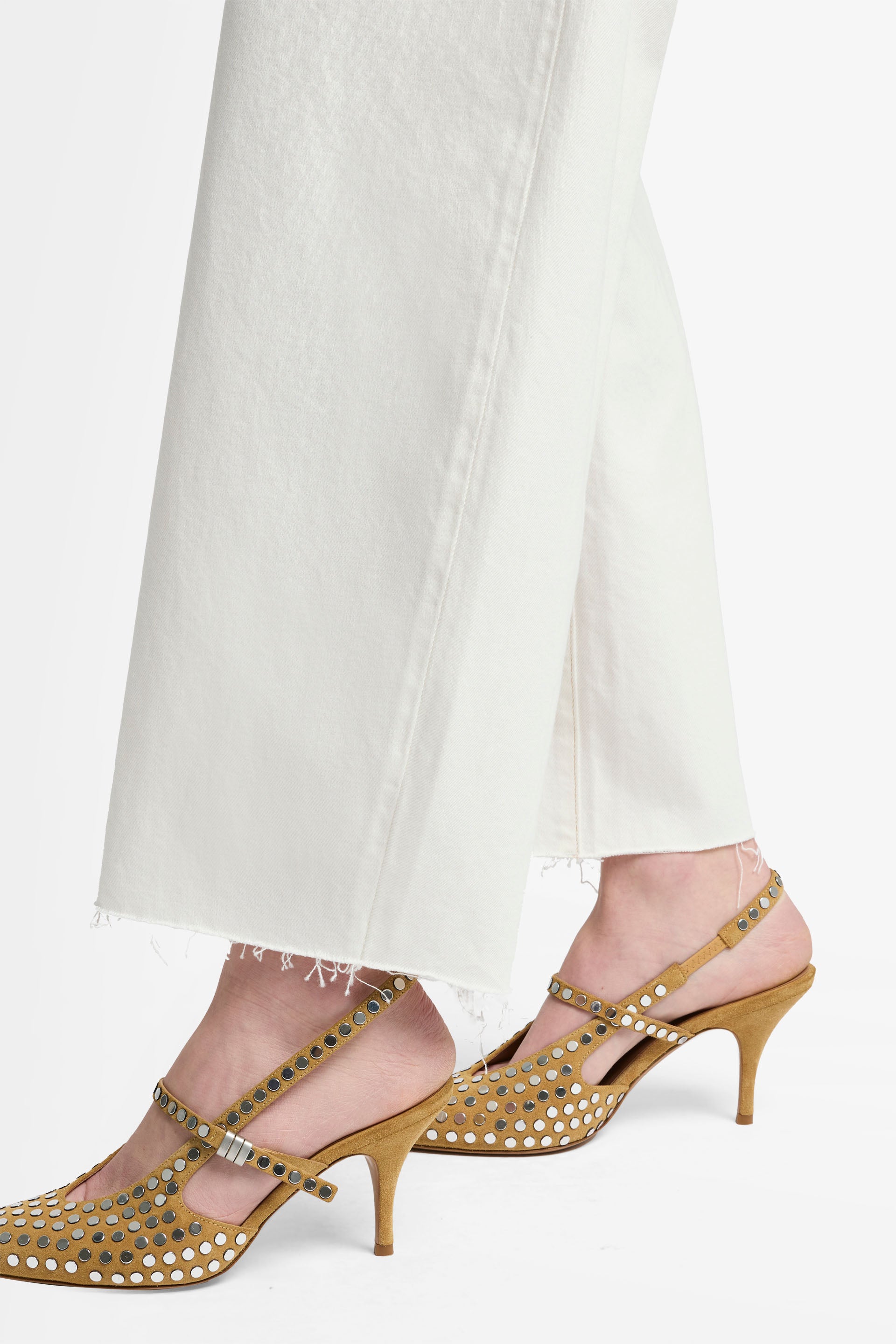 Antique White ג'ינס ארוך לנשים Bonnie – Barrel Leg SEVEN FOR ALL MANKIND