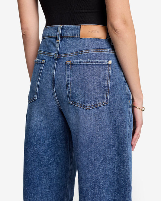 Antique White ג'ינס ארוך לנשים Bonnie – Barrel Leg SEVEN FOR ALL MANKIND