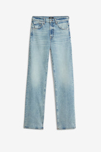 White Smoke ג׳ינס ארוך לנשים Tess Trouser – Wide Fit SEVEN FOR ALL MANKIND