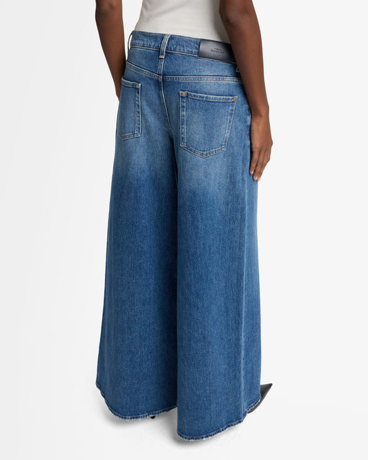 White Smoke ג'ינס ארוך לנשים Marie – Wide Leg SEVEN FOR ALL MANKIND