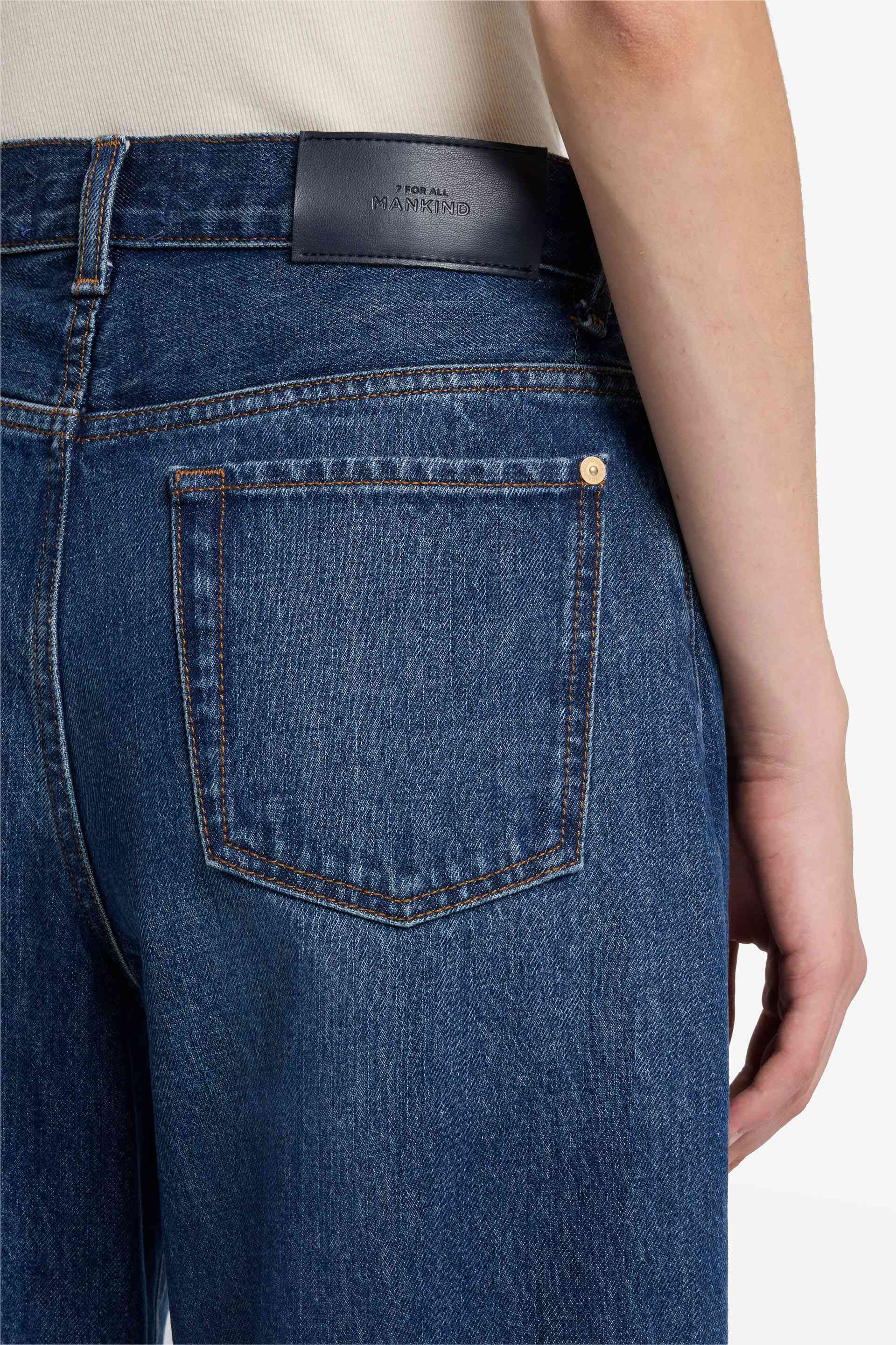 Light Gray ג'ינס ארוך לנשים Bonnie – Barrel Leg SEVEN FOR ALL MANKIND