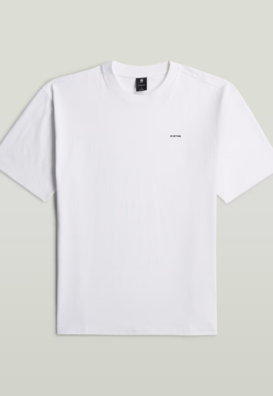 Lavender טי שירט קצרה לגברים Structured Relaxed Base G STAR
