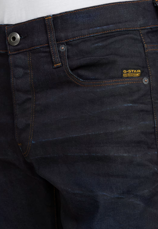 Dark Slate Gray ג׳ינס ארוך לגברים 3301 - Straight Fit G STAR