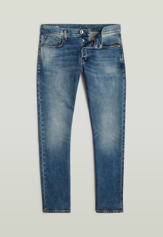 Light Gray ג׳ינס ארוך לגברים 3301 - Straight Fit G STAR