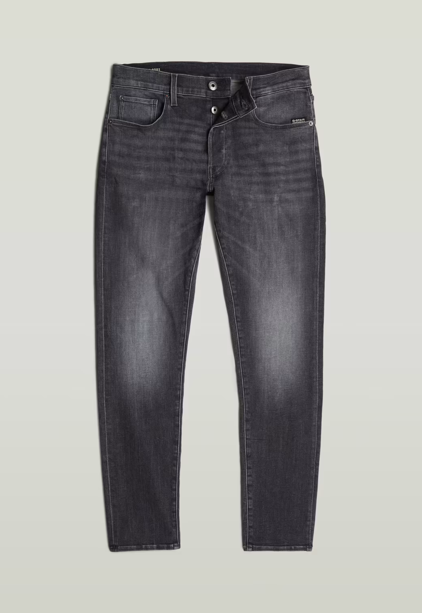 Dark Slate Gray ג'ינס ארוך לגברים 3301 - Slim Fit G STAR
