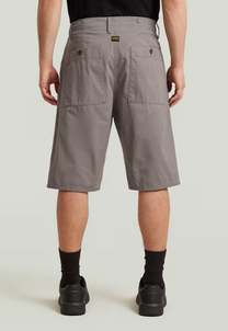 Light Gray מכנסיים קצרים לגברים MA-1 Cargo G STAR