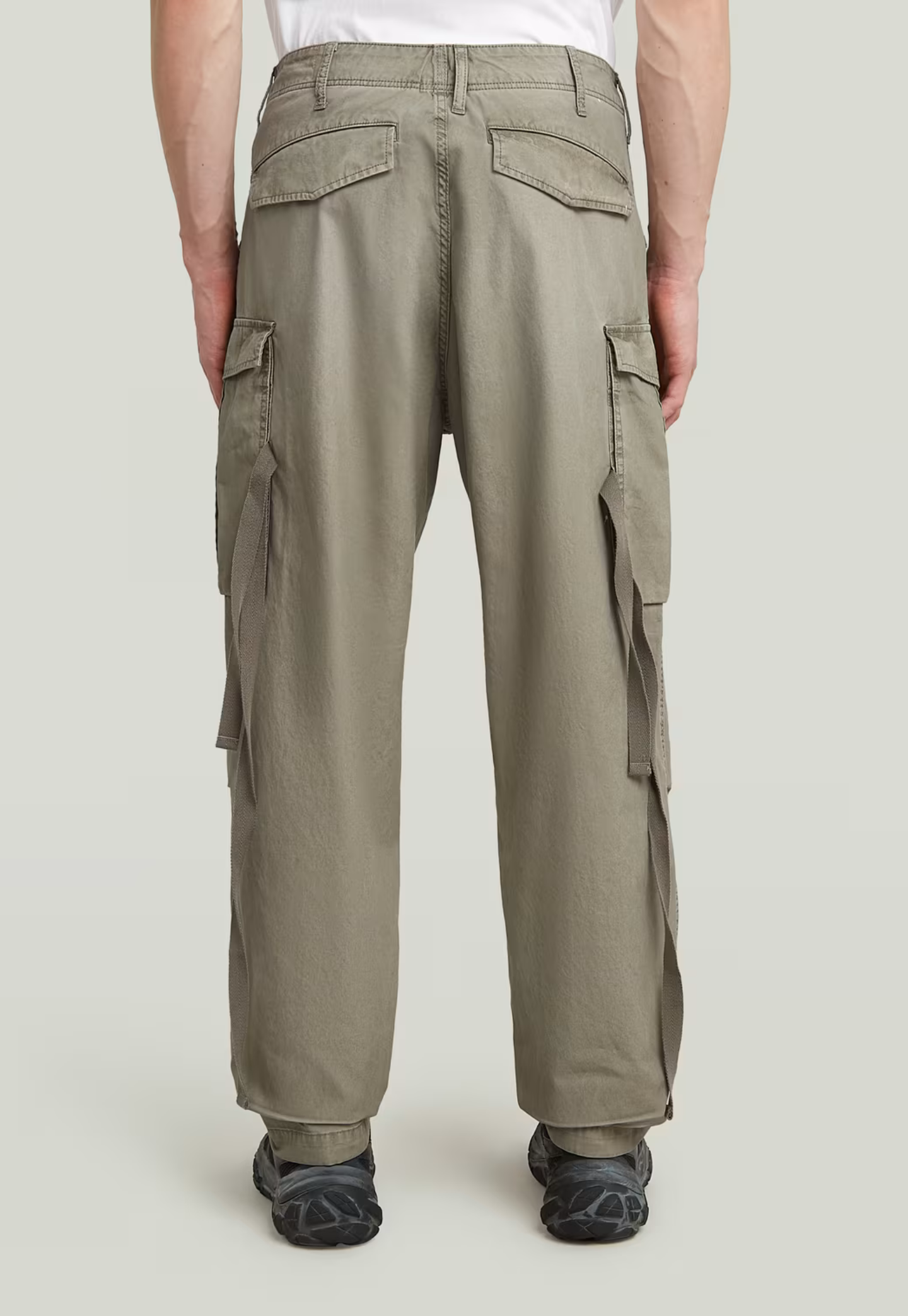 Light Gray מכנסיים ארוכים לגברים MA-1 Cargo G STAR