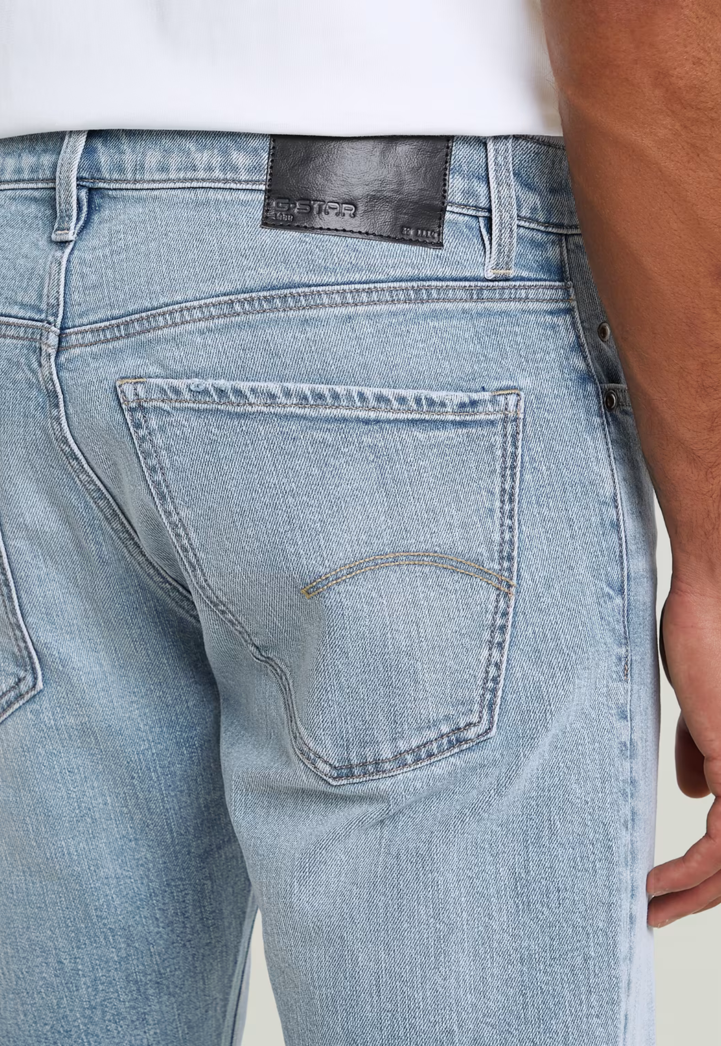 Dark Gray ג׳ינס לגברים Mosa - Straight Fit G STAR