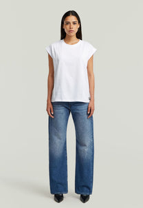 Light Gray ג'ינס ארוך לנשים Bowey 3D - Relaxed fit G STAR