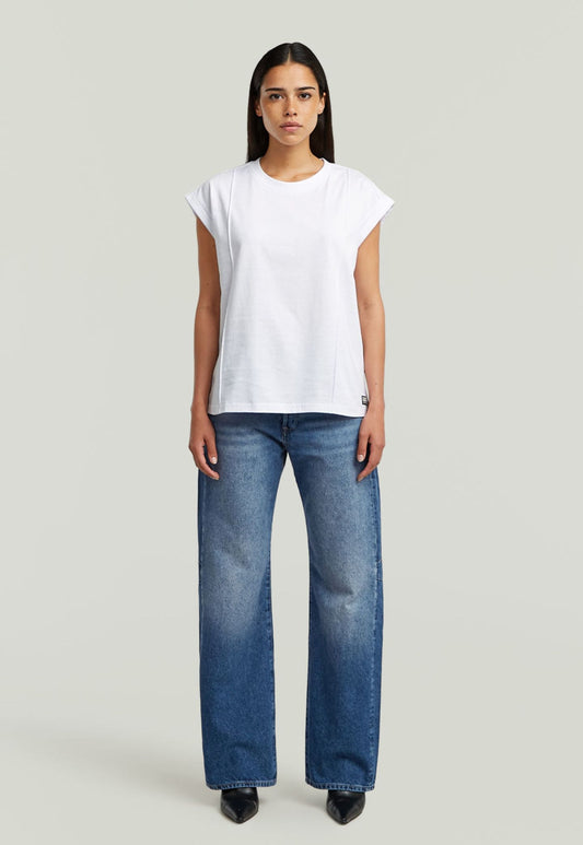 Light Gray ג'ינס ארוך לנשים Bowey 3D - Relaxed fit G STAR