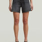 Light Gray ג'ינס קצר לנשים Jett High Clean Edge - Regular Fit G STAR