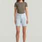Light Gray ג'ינס קצר לנשים Jett High Clean Edge - Regular Fit G STAR