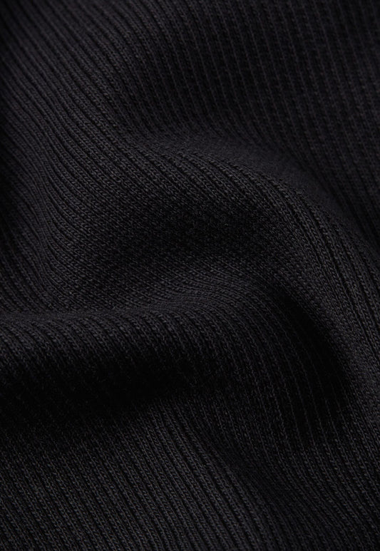 Black גופיה לנשים Slim Rib G STAR