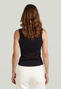 Light Gray גופיה לנשים Slim Rib G STAR