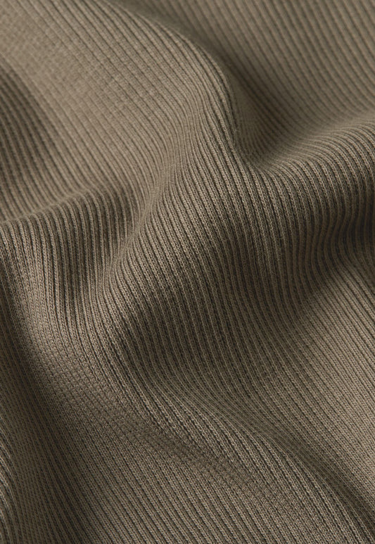 Dark Olive Green גופיה לנשים Slim Rib G STAR