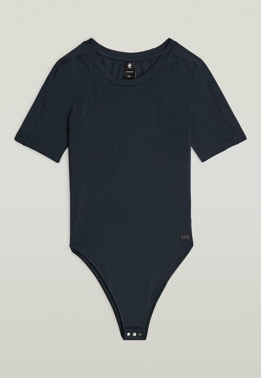 Dark Slate Gray בגד גוף קצר לנשים 2nd Skin G STAR