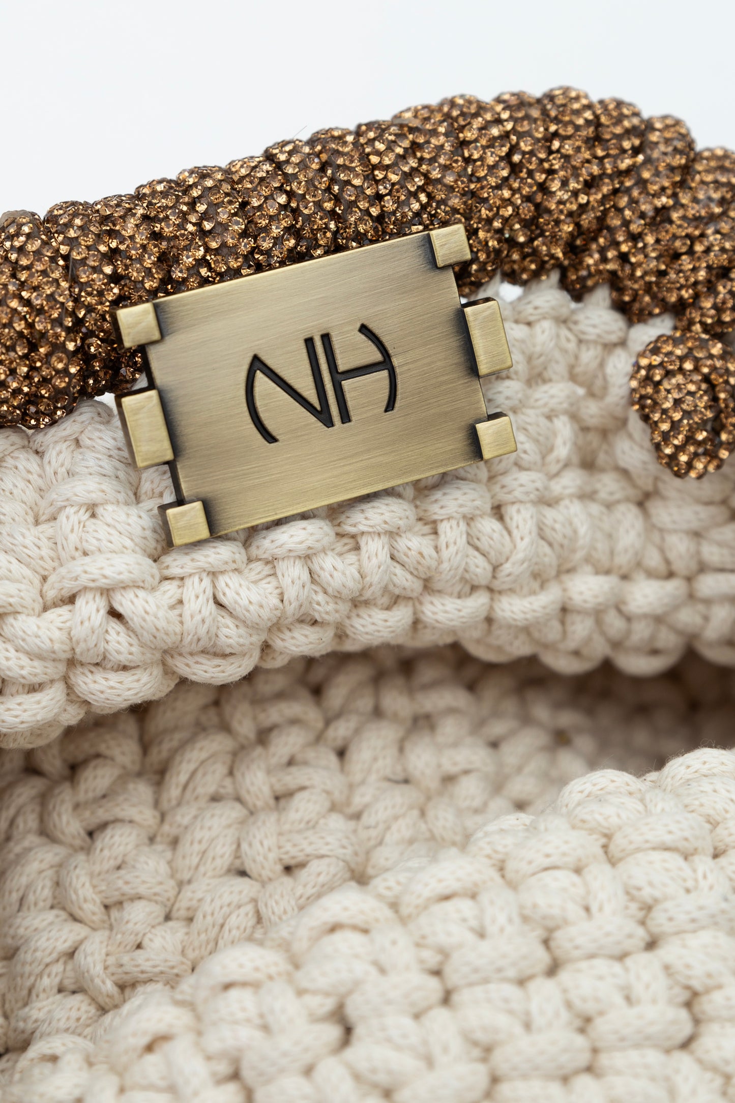 Gray קלאץ' סרוג Desor NOAM HAZAN