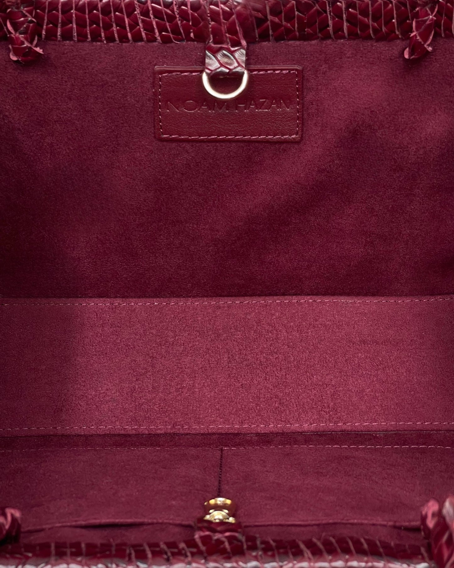 Saddle Brown תיק צד Kate NOAM HAZAN