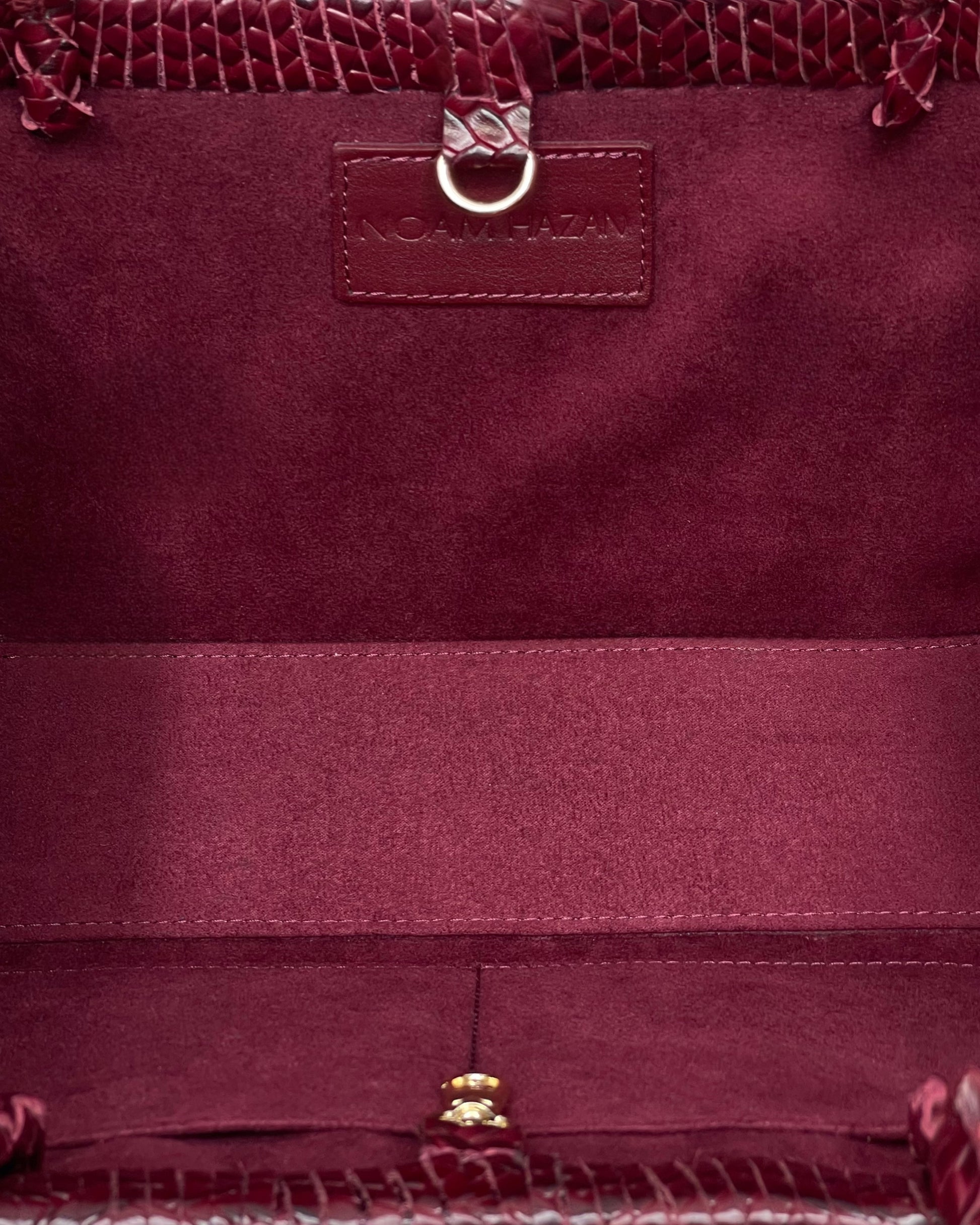 Saddle Brown תיק צד Kate NOAM HAZAN