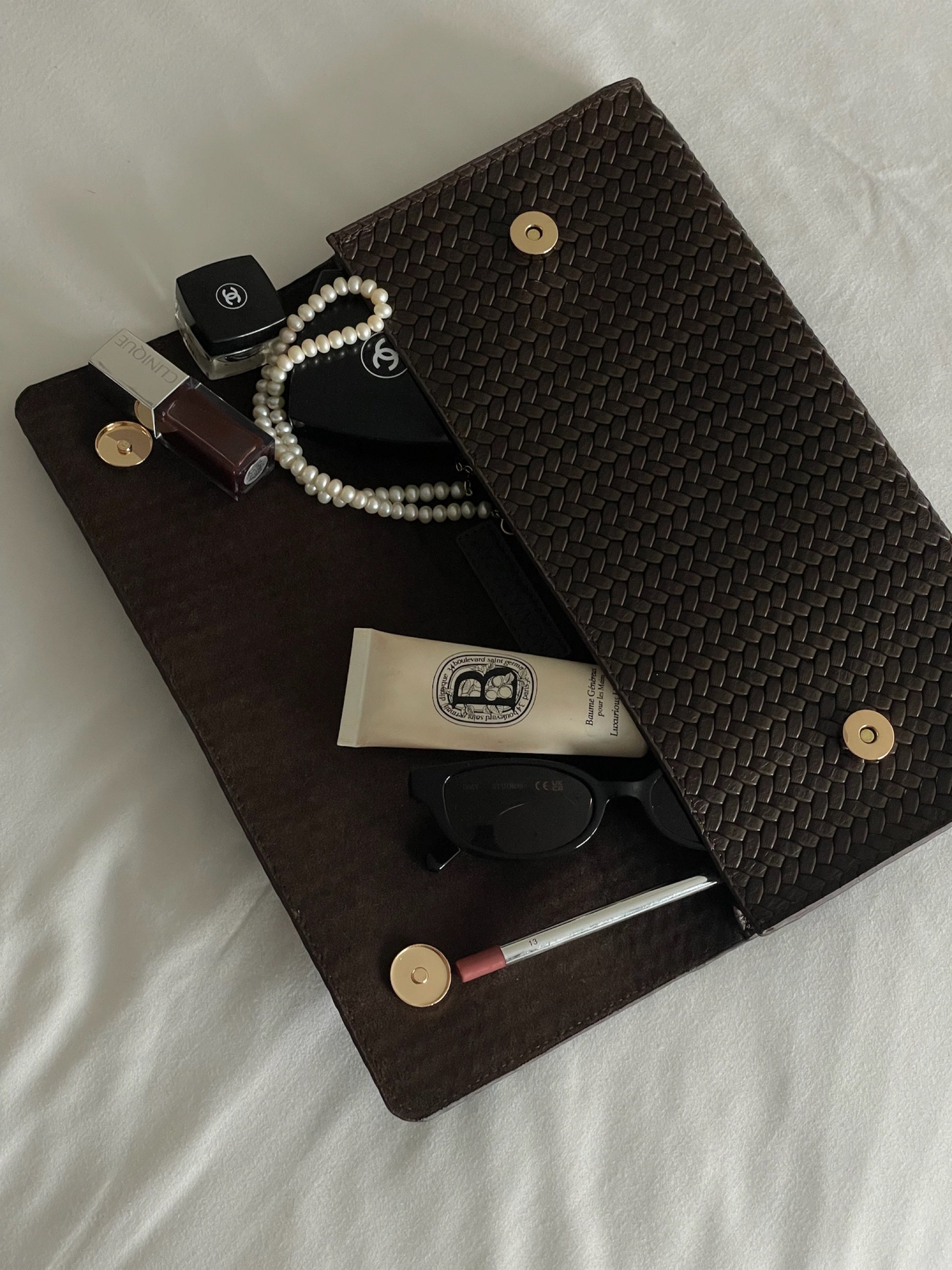 Dark Gray תיק צד Marie NOAM HAZAN