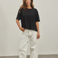 Gray THE KIND T-SHIRT טי שירט קצרה EMILY