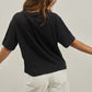 Gray THE KIND T-SHIRT טי שירט קצרה EMILY