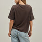 Gray THE KIND T-SHIRT טי שירט קצרה EMILY