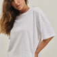 Light Gray THE KIND T-SHIRT טי שירט קצרה EMILY