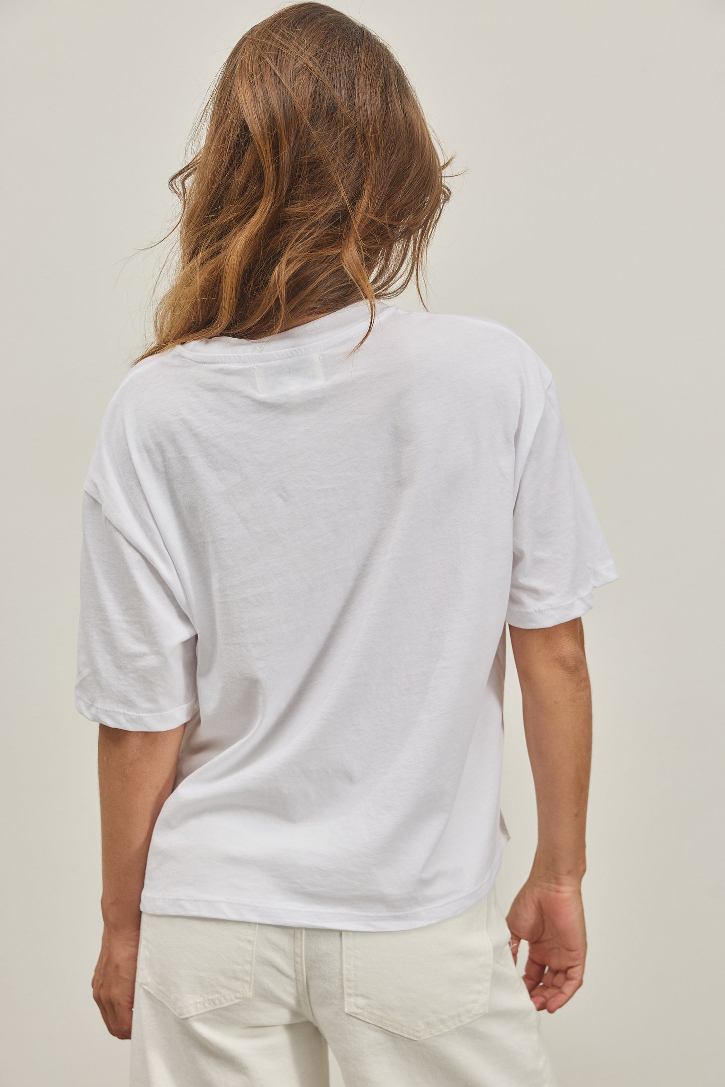 Gray THE KIND T-SHIRT טי שירט קצרה EMILY