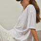 Gray THE KIND T-SHIRT טי שירט קצרה EMILY