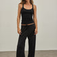 Gray THE RISE PANTS מכנסיים ארוכים EMILY