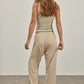 Gray THE RISE PANTS מכנסיים ארוכים EMILY