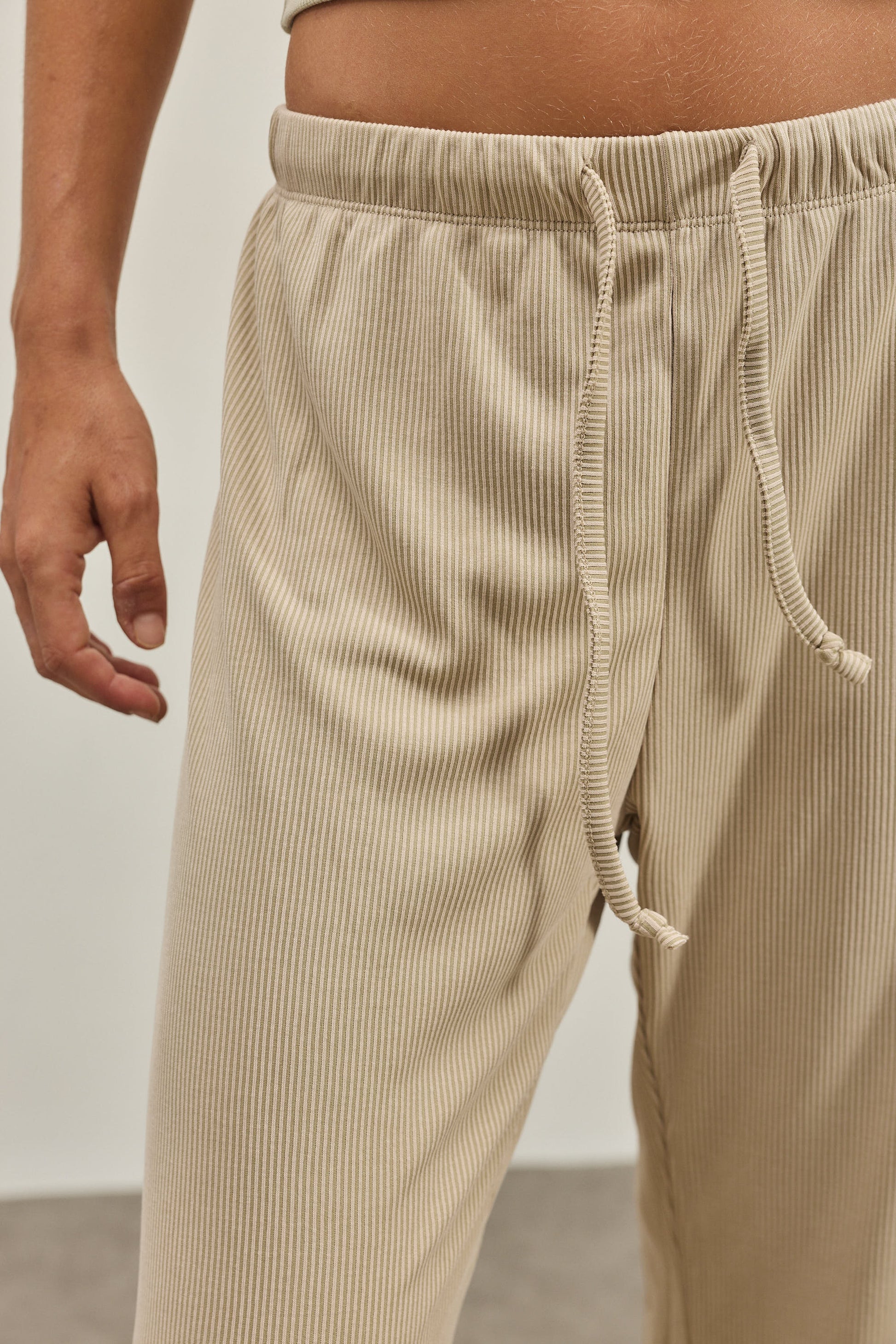 Rosy Brown THE RISE PANTS מכנסיים ארוכים EMILY