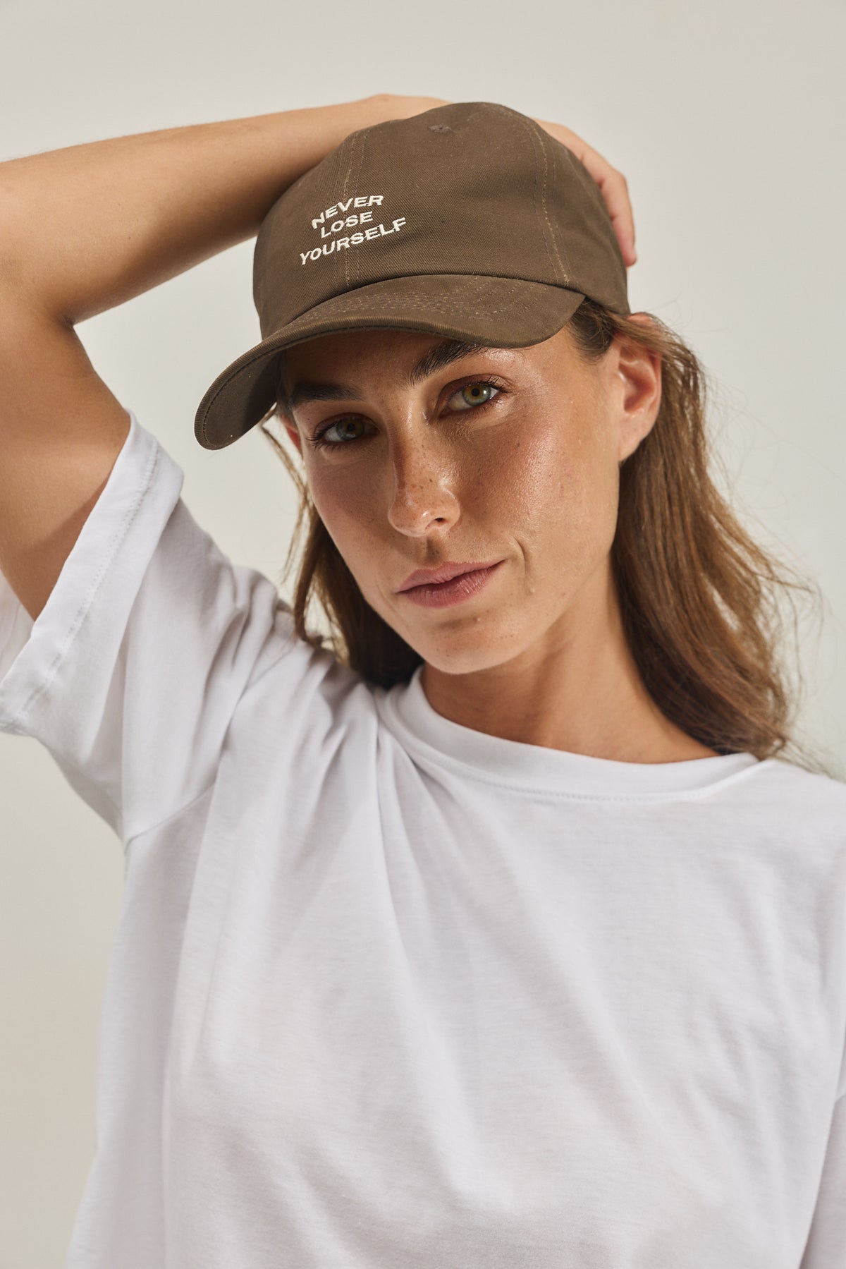 Light Gray THE SIXTY FOUR CAP כובע מצחיה EMILY