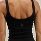 Black THE SOUL TANK TOP גופיה EMILY