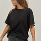 Light Gray THE STREGNTH T-SHIRT טי שירט קצרה EMILY