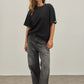 Gray THE STREGNTH T-SHIRT טי שירט קצרה EMILY