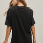 Black THE STREGNTH T-SHIRT טי שירט קצרה EMILY